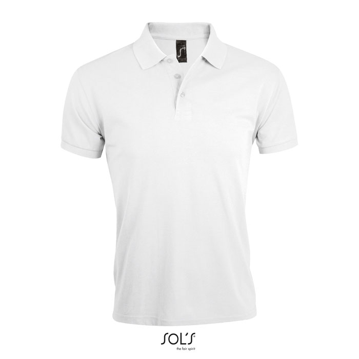 Polo homme publicitaire 200g - Prime Blanc 1